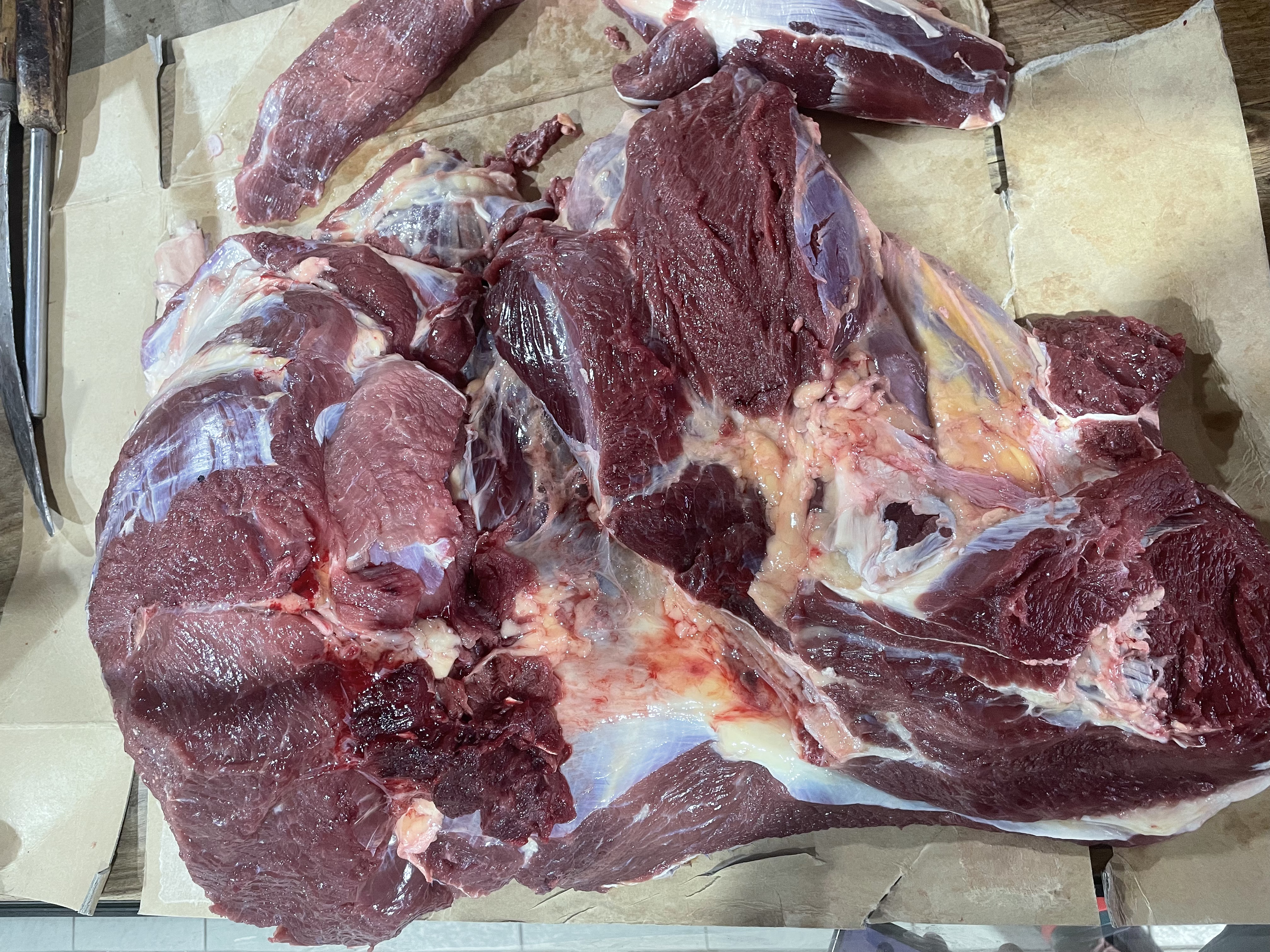 Viande de bœuf sans os